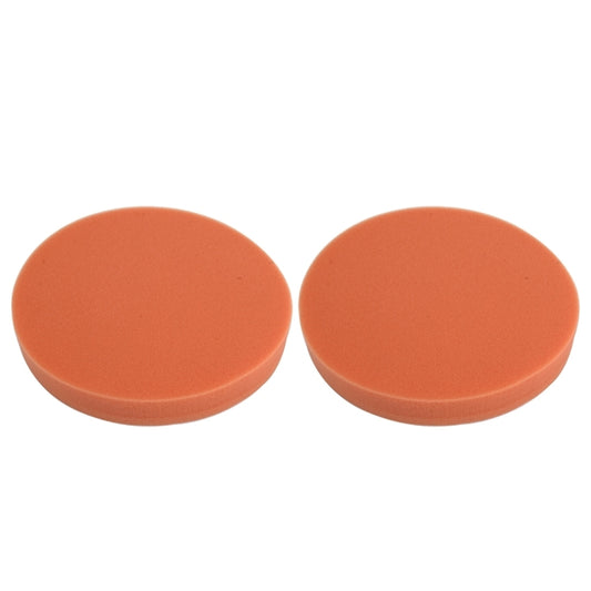 2 PCS Car Wax Sponge Round Shape Sponge High-density Waxing Sponge，Size:18.5 x 18.5cm by buy2fix