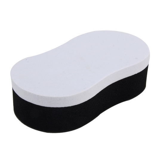 Car Wax Sponge 8- Word Shape Sponge High-density Waxing Sponge(Black) by buy2fix