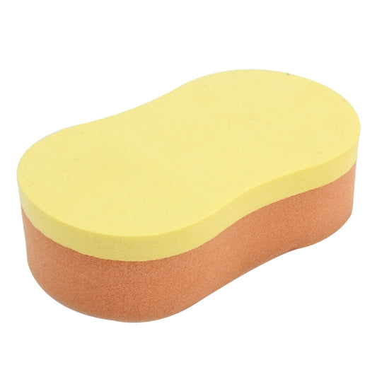 Car Wax Sponge 8- Word Shape Sponge High-density Waxing Sponge(Orange) by buy2fix