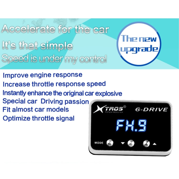 TROS TS-6Drive Potent Booster Electronic Throttle Controller for Toyota Vios 2008- - Car Modification by TROS | Online Shopping UK | buy2fix