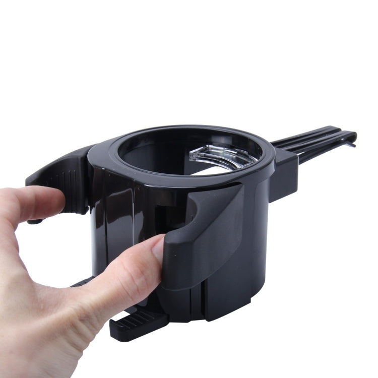 SHUNWEI SD-1027 Car Auto Multi-functional ABS Air Vent Drink Holder Bottle Cup Holder Phone Holder Mobile Mount (Black) - Car Drink Holders by SHUNWEI | Online Shopping UK | buy2fix