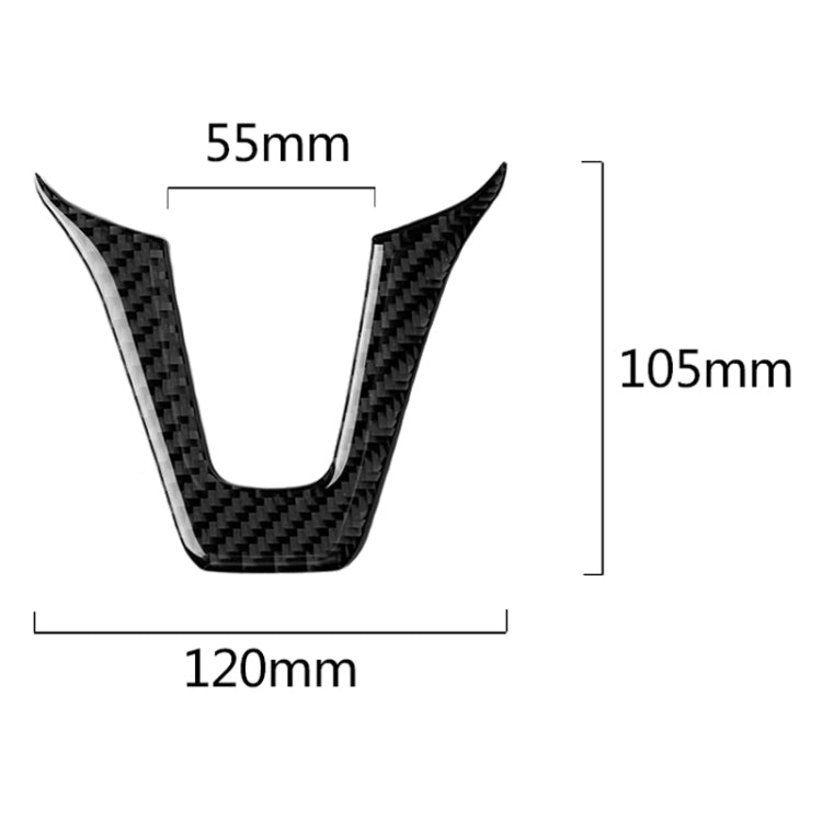 Car Carbon Fiber Steering Wheel Decorative Sticker for Mercedes-Benz by buy2fix