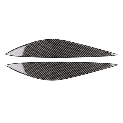 Car Carbon Fiber Light Eyebrow for Mercedes-Benz W204 Pre-Facelift 2008-2011 - Lamp Decoration by buy2fix | Online Shopping UK | buy2fix