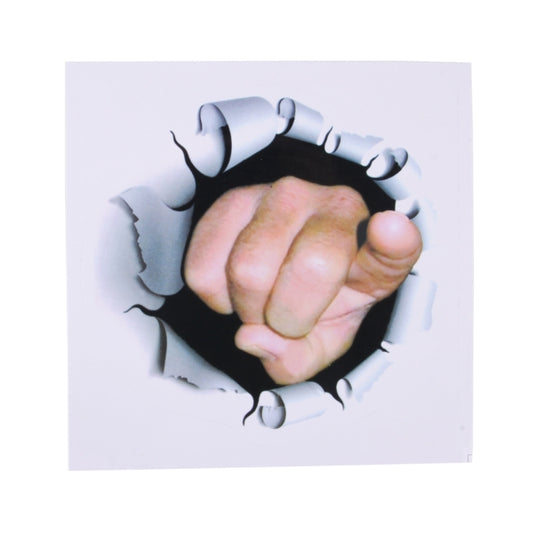 Exaggerated Effection 3D Characteristic Digital Simulation Car Paper Sticker by buy2fix