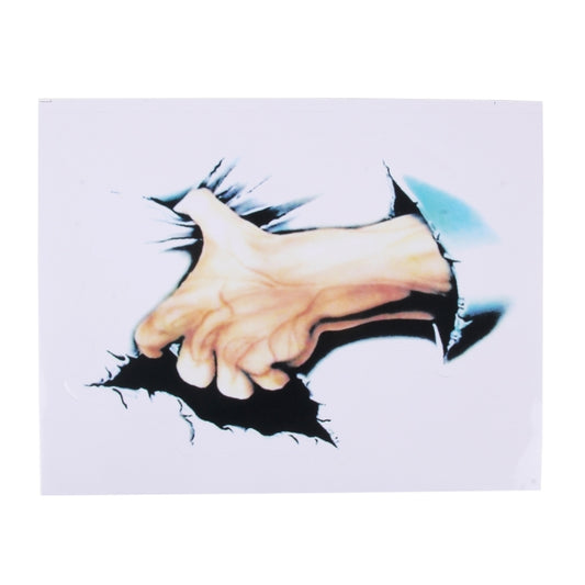 3D Characteristic Digital Simulation Car Paper Sticker by buy2fix