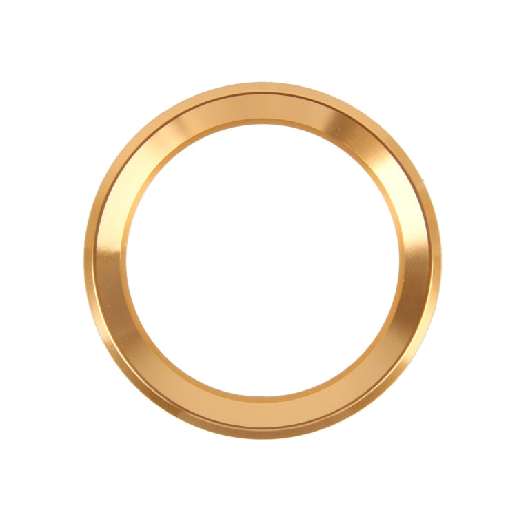 Aluminium Alloy Steering Wheel Decoration Ring Cover Sticker for BMW(Gold) by buy2fix
