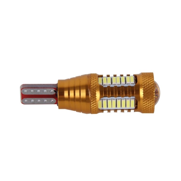 2 PCS  T15-4014-32SMD + 1CREE  5W 650LM White Light LED Decode Car Clearance Lights Lamp, DC12V（Gold） - Clearance Lights by buy2fix | Online Shopping UK | buy2fix