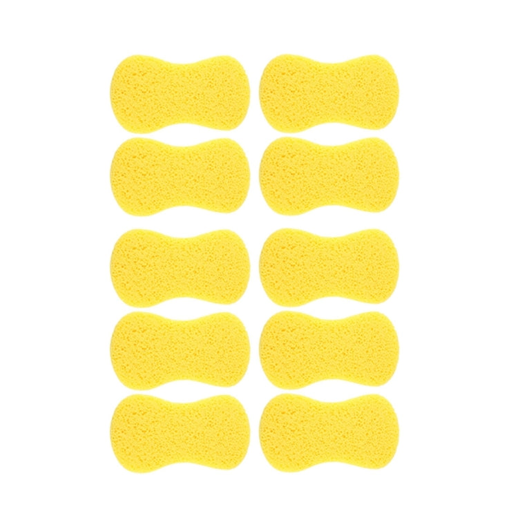 5 PCS Household Cleaning Sponge Yellow Car Wash Sponge With Macropores - Car washing supplies by buy2fix | Online Shopping UK | buy2fix