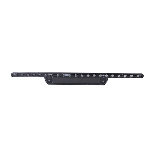 Solar Anti Collision Cupule Ranger Lamp Car Taillight LED Flash Warning Light Caution Light(Colorful Light) by buy2fix