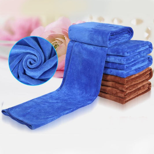 Wear Thick Velvet Cache Towels,Size：160 x 60cm,Random Color Delivery by buy2fix