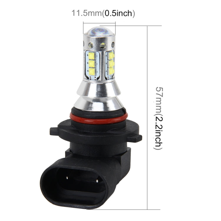 9006 50W 500 LM 6000K Car Fog Light with 16 CREE Lamps, DC 12V-24V(White Light) - Fog / Driving Lights by buy2fix | Online Shopping UK | buy2fix