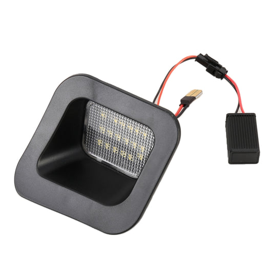 2 PCS DC12V / 2W / 6000K / 120LM Car LED License Plate Light 18LEDs SMD-3528 Lamps for Dodge, White Light by buy2fix