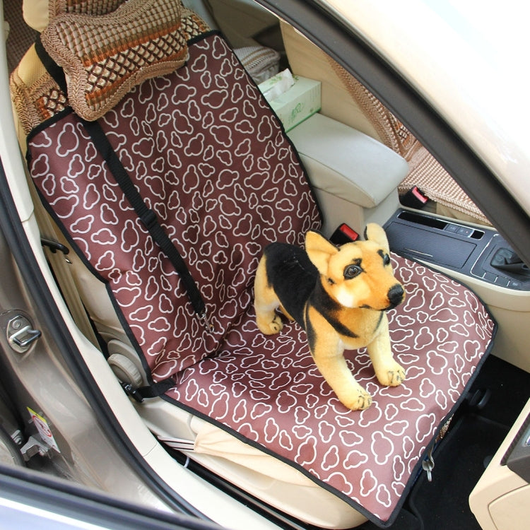Nonslip Folding Car Front Seat Pattern Cover Pet Cat Dog Cushion Mat, Size: 100 x 50 x 0.1 cm by buy2fix