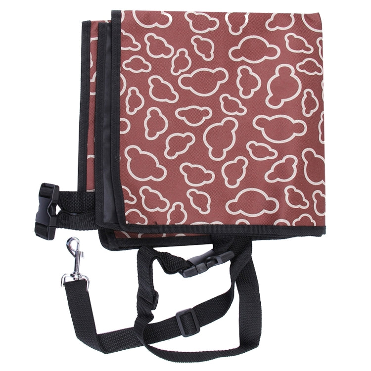 Nonslip Folding Car Front Seat Pattern Cover Pet Cat Dog Cushion Mat, Size: 100 x 50 x 0.1 cm by buy2fix