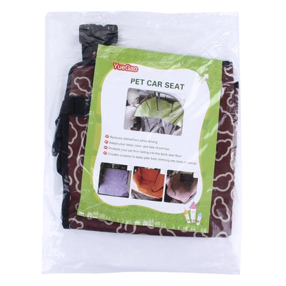 Nonslip Folding Car Front Seat Pattern Cover Pet Cat Dog Cushion Mat, Size: 100 x 50 x 0.1 cm by buy2fix