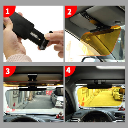 3R-2146 Car Double Side Anti-Glare Dazzling Goggle Driving Mirror Sun Visors - Interior Mirrors by 3R | Online Shopping UK | buy2fix