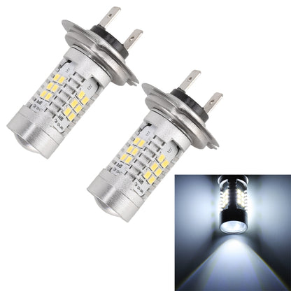 2 PCS H7-2835 10.5W 780LM 6500K 21 SMD 2835 LEDs Car DRL Headlights, DC 12~24V(White Light) - LED Headlamps by buy2fix | Online Shopping UK | buy2fix