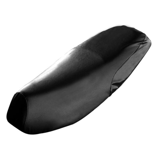 Waterproof Motorcycle Black Leather Seat Cover Prevent Bask In Seat Scooter Cushion Protect, Size: XL, Length: 61-65cm; Width: 27-38cm by buy2fix
