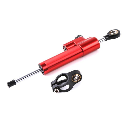 Motorcycle Handlebar Universal Shock Absorber Direction Damper Steering Stabilizer Damper Accessories(Red) by buy2fix
