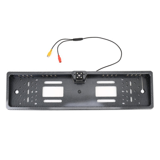 JX-9488 720x540 Effective Pixel NTSC 60HZ CMOS II Universal Waterproof Car Carbon Fiber Rear View Backup Camera with 2W 80LM 5000K White Light 4LED Lamp, DC 12V, Wire Length: 4m by buy2fix