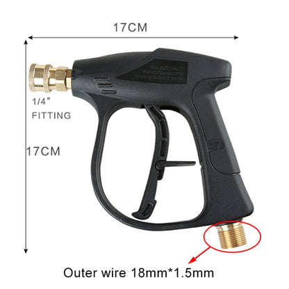 High Pressure Car Wash Foam Gun Soap Foamer Generator Water Sprayer Gun, Outer Wire: 18 x 1.5 - Car Washer & Accessories by buy2fix | Online Shopping UK | buy2fix