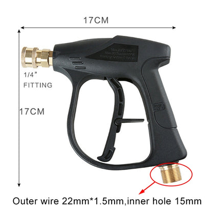 High Pressure Car Wash Foam Gun Soap Foamer Generator Water Sprayer Gun, Outer Wire: 22 x 1.5, Inner Hole: 15 - Car Washer & Accessories by buy2fix | Online Shopping UK | buy2fix