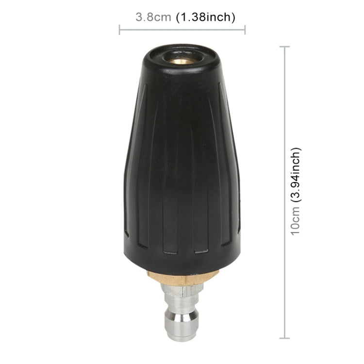 Adjustable High Pressure Washer Nozzle Tips Jet Nozzle Washer Accessories for Truck, 025(2.5GPM) / 3600PSI by buy2fix