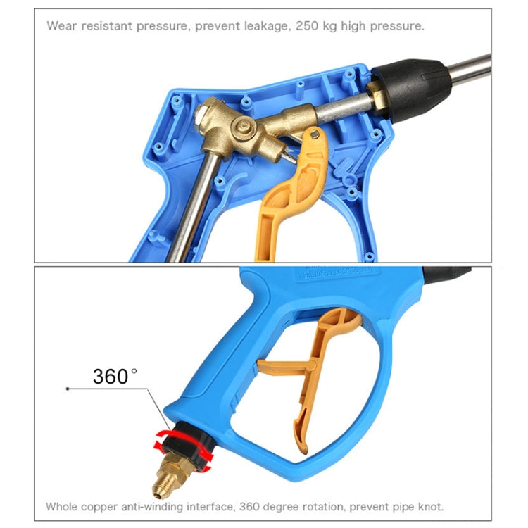 High Pressure Short Fixed Foam Gun for Self-service Car Washing Machine, Outer Wire: 14 x 1.5 - Car Washer & Accessories by buy2fix | Online Shopping UK | buy2fix