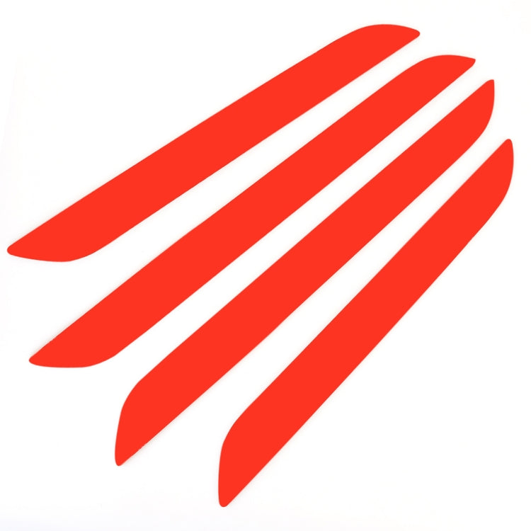 4 PCS Carbon Fibre Car Door Panel Decorative Sticker for Audi Q3 2013-2018 by buy2fix