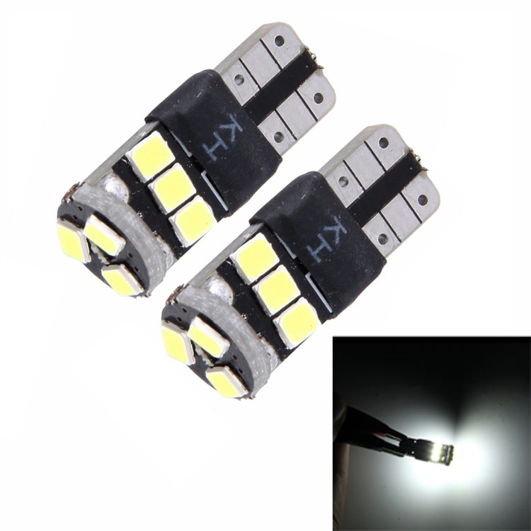 2 PCS T10 5W SMD 2835 9 LED Car Clearance Lights Lamp, DC 12V(White Light) - Clearance Lights by buy2fix | Online Shopping UK | buy2fix