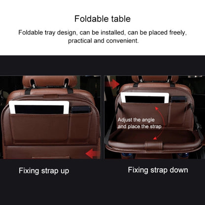 Multifunction Car Seat Pockets Folding Storage Bag (Beige) - Stowing Tidying by buy2fix | Online Shopping UK | buy2fix