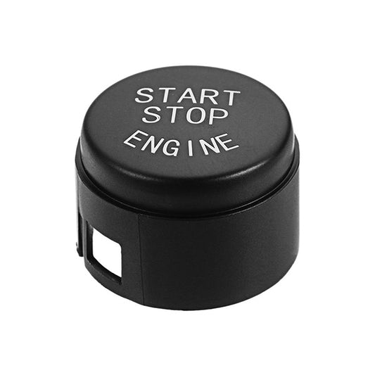 Car Start Stop Engine Button Switch Replace Cover 61319153832 for BMW 5 / 6 / 7 Series F Chassis without Start and Stop 2009-2013 (Black) by buy2fix