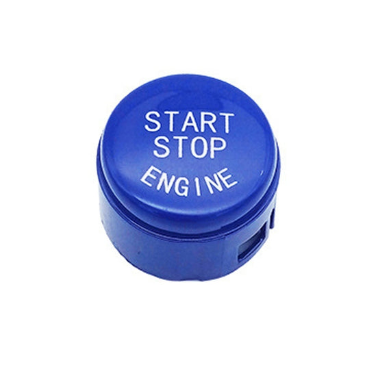 Car Start Stop Engine Button Switch Replace Cover 61319153832 for BMW 5 / 6 / 7 Series F Chassis without Start and Stop 2009-2013(Blue) by buy2fix