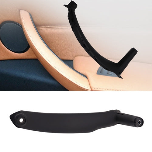 Car Interior Right Handle Inner Door Armrest Panel Pull 51416969402 for BMW X5 / X6, Left Drive(Black)