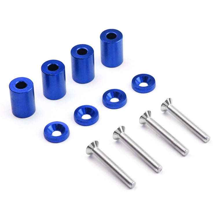 4 PCS Car Modified Isolation Column Engine Cover Blocked Up Screw Engine Turbine Ventilation Gasket Screw Washer (Blue) - In Car by buy2fix | Online Shopping UK | buy2fix