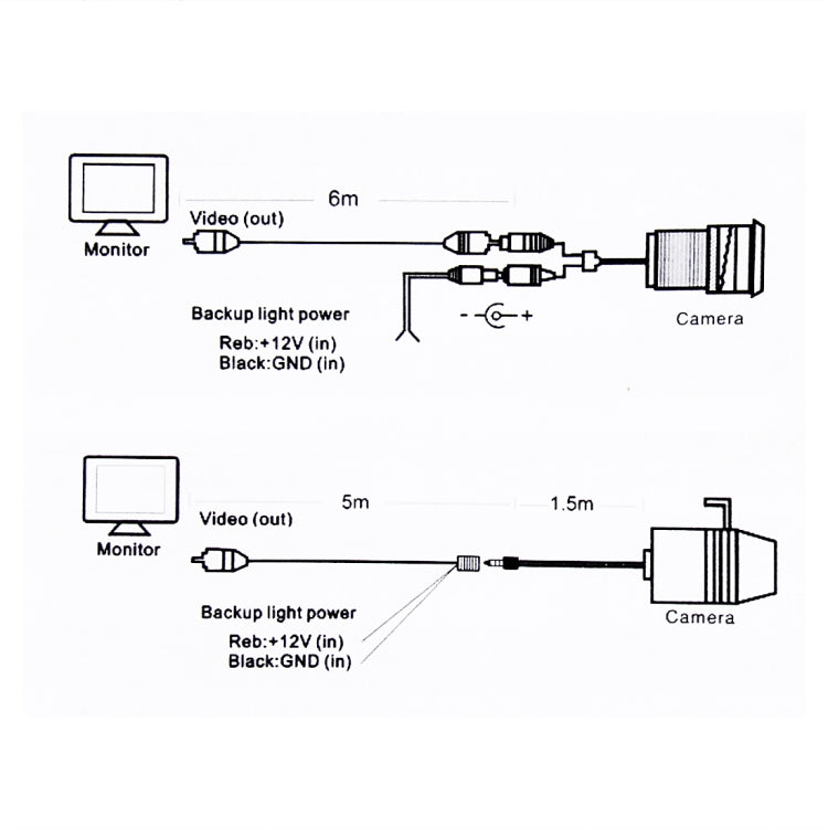 656x492 Effective Pixel HD Waterproof 4 LED Night Vision Wide Angle Car Rear View Backup Reverse Camera for Honda City 2014 by buy2fix