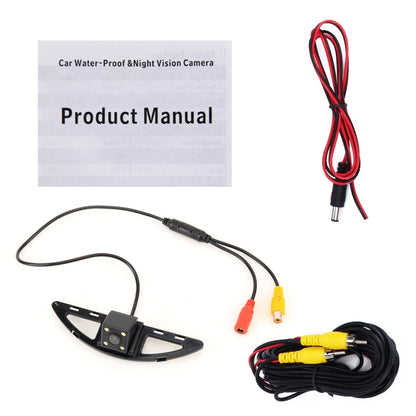 656x492 Effective Pixel HD Waterproof 4 LED Night Vision Wide Angle Car Rear View Backup Reverse Camera for Honda City 2014 by buy2fix