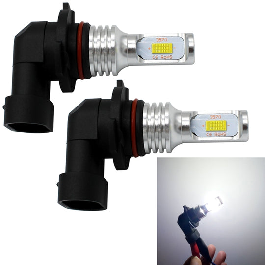 2 PCS 9005 HB3 72W 1000LM 6000-6500K Super Bright White Light Car Fog LED Bulbs, DC 12-24V (White Light)