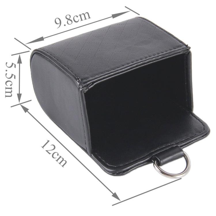 Car Air Vent Mobile Cellphone Pocket Bag Pouch Box Storage Organizer Carrying Case(Black) by buy2fix