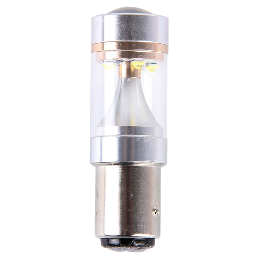 2 PCS 1157/BAY15D 30W 350 LM 6000K White Light 6 LED Canbus Car Brake Light Bulb, DC 12V by buy2fix