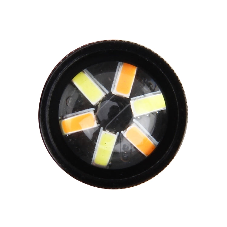 1157/BAY15D 5W 450LM 60LEDs DC 12V SMD-4014 Car Tail Bulb Turn Signal Auto Reverse Lamp Daytime Turn Running Light Car Source (White Light+Yellow Light) - Arrow Turn Lights by buy2fix | Online Shopping UK | buy2fix