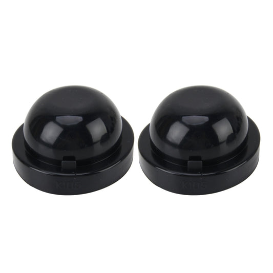2 PCS K105 Universal Car LED Headlight HID Xenon Lamp Silicone Dust Cover Seal Caps Car Dust Cover Waterproof Dustproof Sealing Headlamp Cover for Car Retrofit, Inner Diameter: 10.5cm by buy2fix
