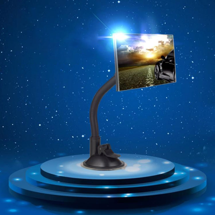 360 Degree Car Adjustable Interior Windshield Rectangular Blind Spot Mirror with Suck Cup Holder by buy2fix