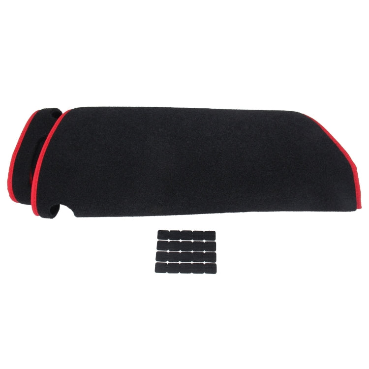 Left-hand Drive Car Light Pad Instrument Panel Sunscreen Hood Mats Cover for Land Rover Discovery 4/3 (Please Note Model and Year)(Red) by buy2fix
