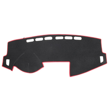 Left-hand Drive Dark Mat Car Dashboard Cover Car Light Pad Instrument Panel Sunscreen Car Mats for Trumpchi (Please note the model and year)(Red) by buy2fix