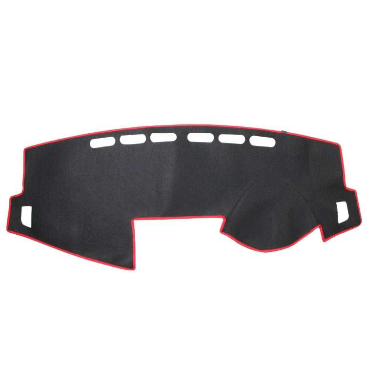 Left-hand Drive Dark Mat Car Dashboard Cover Car Light Pad Instrument Panel Sunscreen Car Mats for Trumpchi (Please note the model and year)(Red) by buy2fix