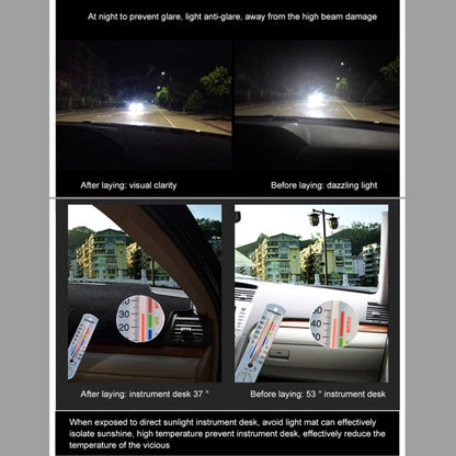 Left-hand Drive Dark Mat Car Dashboard Cover Car Light Pad Instrument Panel Sunscreen Car Mats for Land Rover Discovery 4, Please note the model and year(Black) by buy2fix