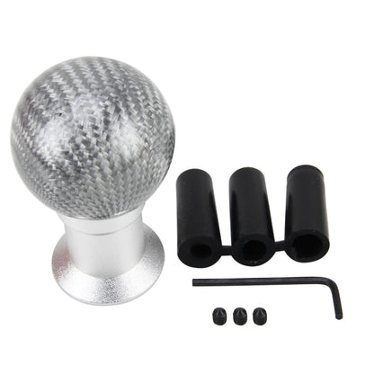 Universal Ball Shape Car Gear Shift Knob Modified Car Gear Shift Knob Auto Transmission Shift Lever Knob Carbon Lead Gear Knobs - Shift Knob by buy2fix | Online Shopping UK | buy2fix