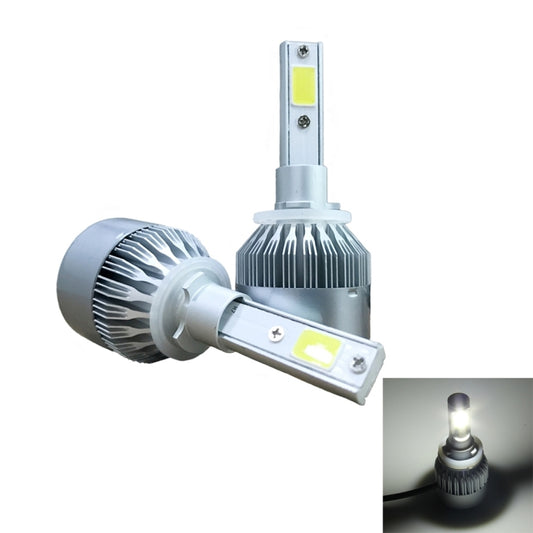 2 PCS C9 880/881 18W 1800LM 6000K Waterproof IP68 Car Auto LED Headlight with 2 COB LED Lamps, DC 9-36V(White Light) - LED Headlamps by buy2fix | Online Shopping UK | buy2fix