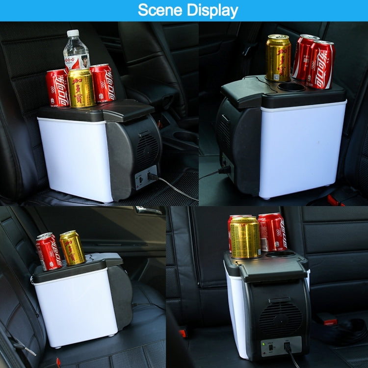 Car Auto 48W Portable Multi-Function Cooling and Warming 6L Low Noise Refrigerator for Car and Home, Cord Length: 1.8m - In Car by buy2fix | Online Shopping UK | buy2fix